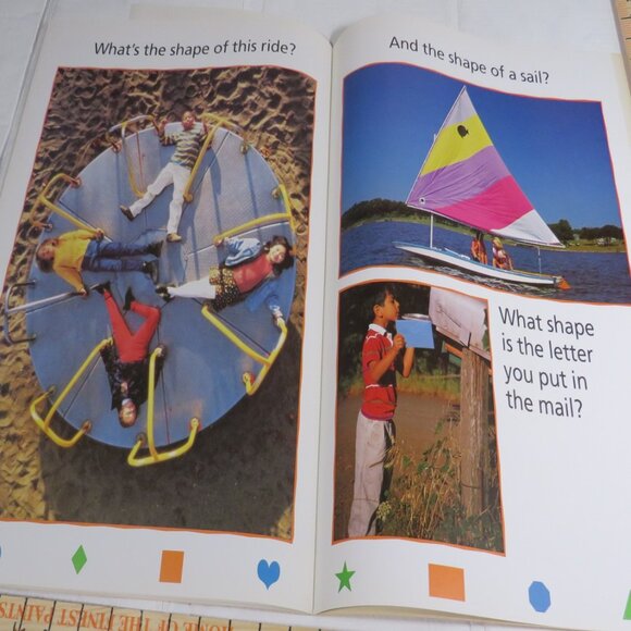 What’s the Shape BIG BOOK (almost 2 feet tall) with teacher pages CLASSROOM SIZE - Picture 7 of 13